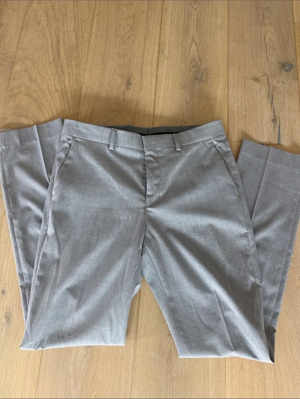 Murano Gray Notch Lapel Two-Button Sport Coat with matching pants